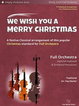 We Wish You A Merry Christmas Orchestra sheet music cover
